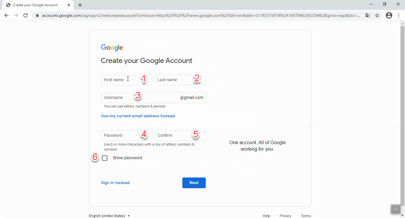 google account