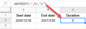 google sheets dateif function 3