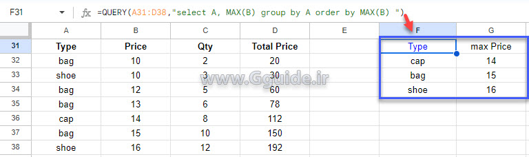 magic of query function in google sheets 4