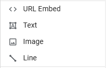 گزینه های منوی Insert در لوکر استودیو 4