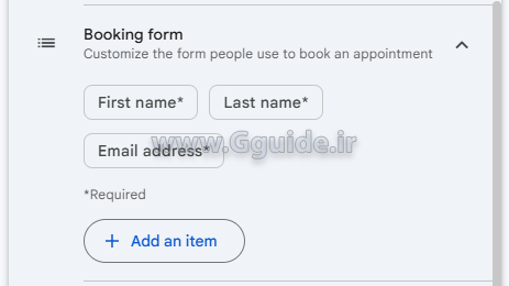 تعریف زمانبندی قرار ملاقات Appointment schedule در تقویم گوگل Google Calendar 6